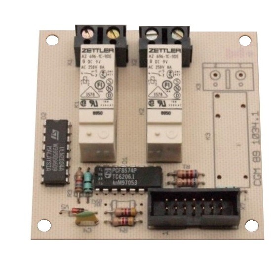 Anschlussplatine für Gas